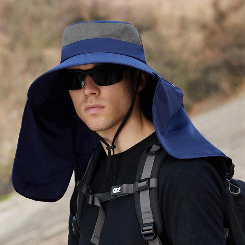 

Кепка для рыбалки на открытом воздухе, солнцезащитный крем, дышащая, складная, для мужчин и женщин, для походов и кемпинга