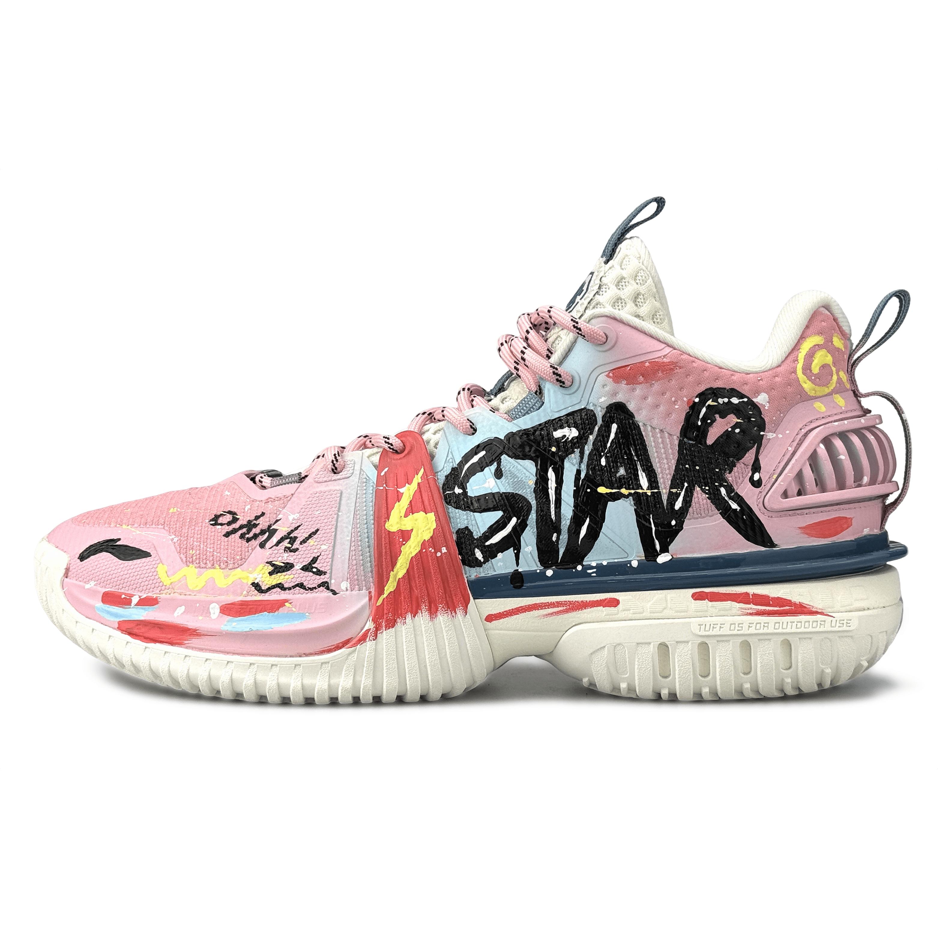 Li Ning Storm 2024 Амортизация Износостойкость Дышащие Амортизация Износостойкость Дышащие Низкие ABFU017-3(Команда1324-) 40
