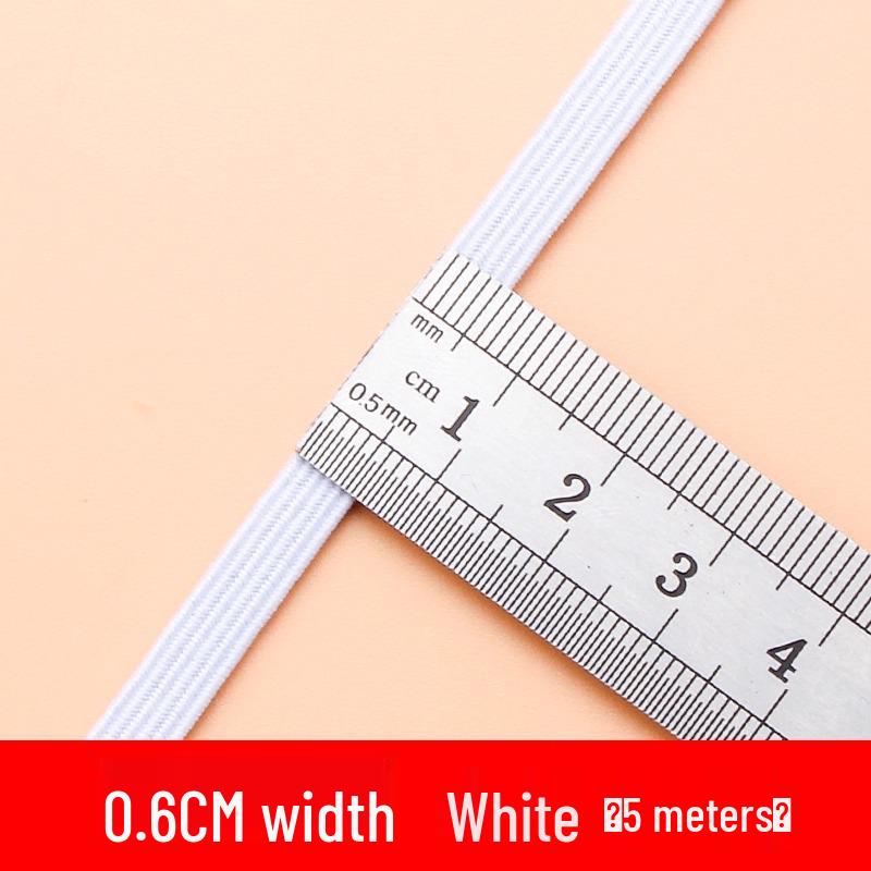 Hohe Elastizität, langlebiges breites flaches Taillenbund-Gummiband für Hosenbündchen - dehnbar und figurformend, universelle Passform.