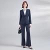 Completo Professionale da Donna con Pantaloni a Zampa