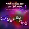 BDSM Crystal Glass Backcourt Pull Beads Ice Beads Anal Plug For Men Outgoing Dilator Adult Sex Toy For Gay Adult Supplies