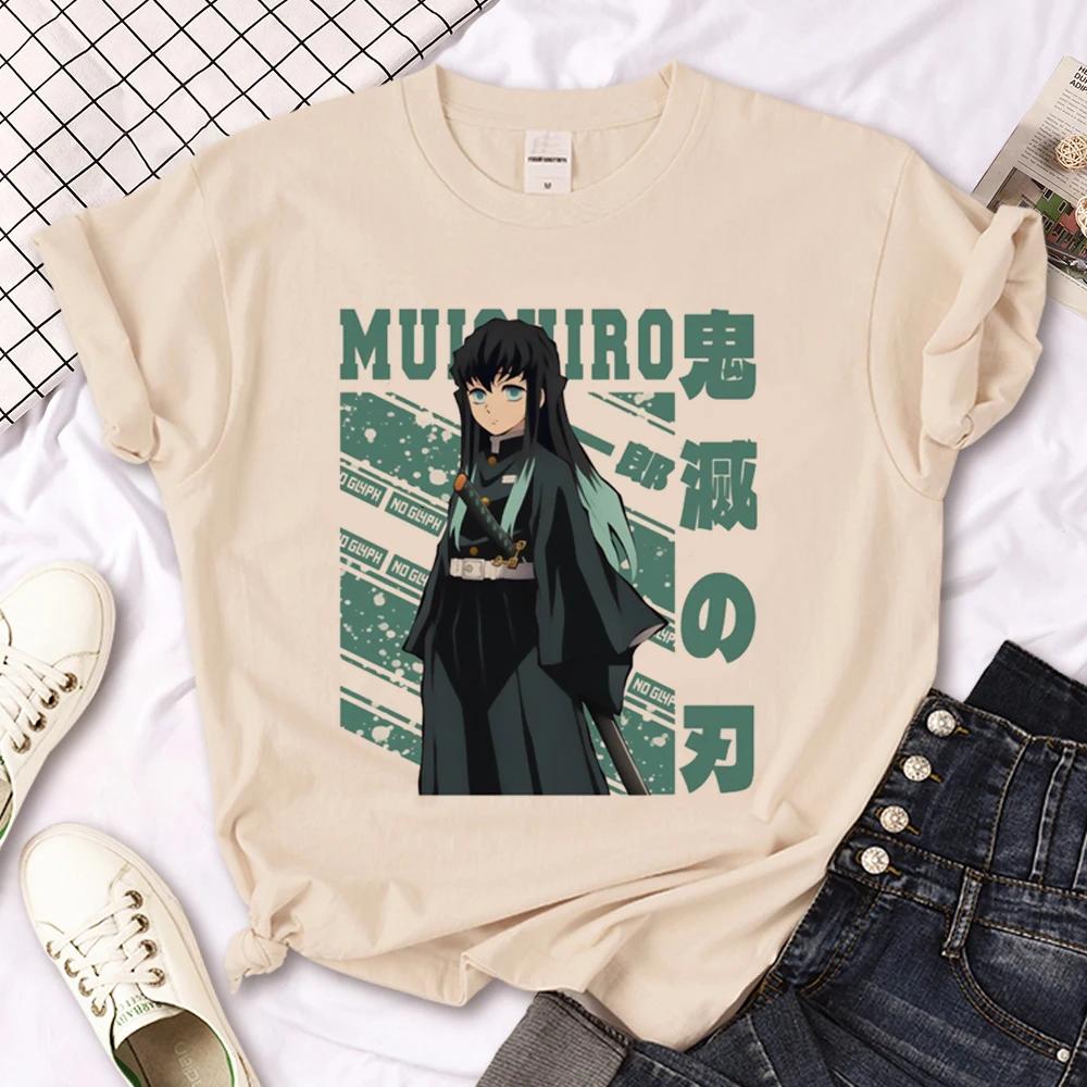 Muichiro Tokito Tee women manga t-shirts girl comic harajuku y2k clothing