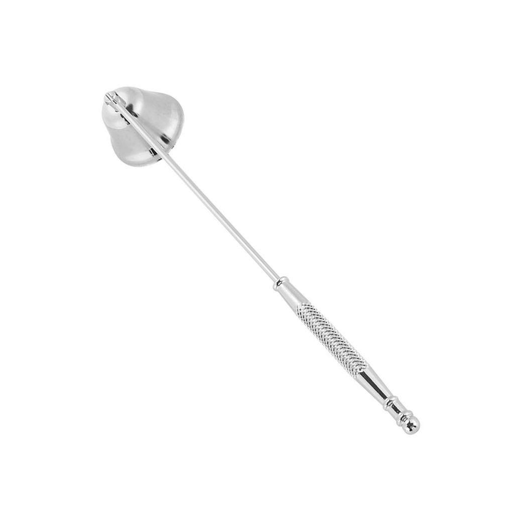 1Pcs Fashion Stainless Steel Shaped Candle Snuffer Wick Trimmer Cover Hand Tool(black)