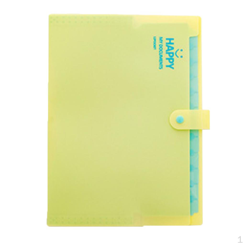 ПапкаСумка для хранения документов Органайзер формата A4 с замком жёлтый 759₽