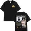 Rap Singer MALUMA 2025 Album Graphic Tshirt for Summer Men Women Hiphop Retro Style Short Sleeved Fashionable Street Wear