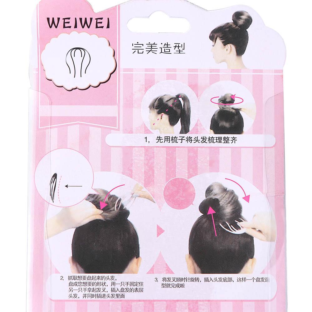 Natural Bangs Hairpin Fluffy Hair Pad Sponge BB Hair Clip Puff Hair Cushion Invisible Hair Bun Clip