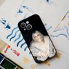2hollis Singer Phone Case For IPhone 17 Pro 15 13 14 16 11 12 Pro Max 7 8 Plus XR XS X SE Matte Soft Funda Silicone Cover