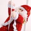 Merry Christmas Cartoon Hanging Plush Doll Toy Santa Doll Pendant Santa Claus Tree Ornament