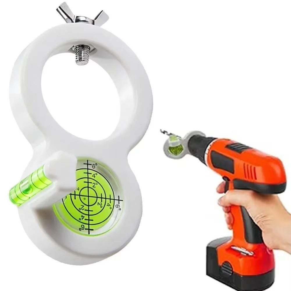 Small Circular Drill Spirit Level Precision Hole Drilling Precision Guide Wall Installation