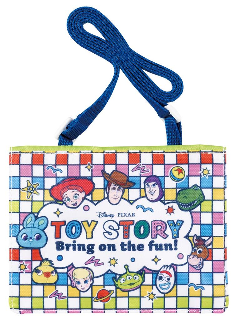 Bustina da Viaggio per Skater con Tracolla 11cm A x 14cm L x 3cm Disney Toy Story 25 per Ragazzi ODKP2-A Tracolla, 2-Modi, D,