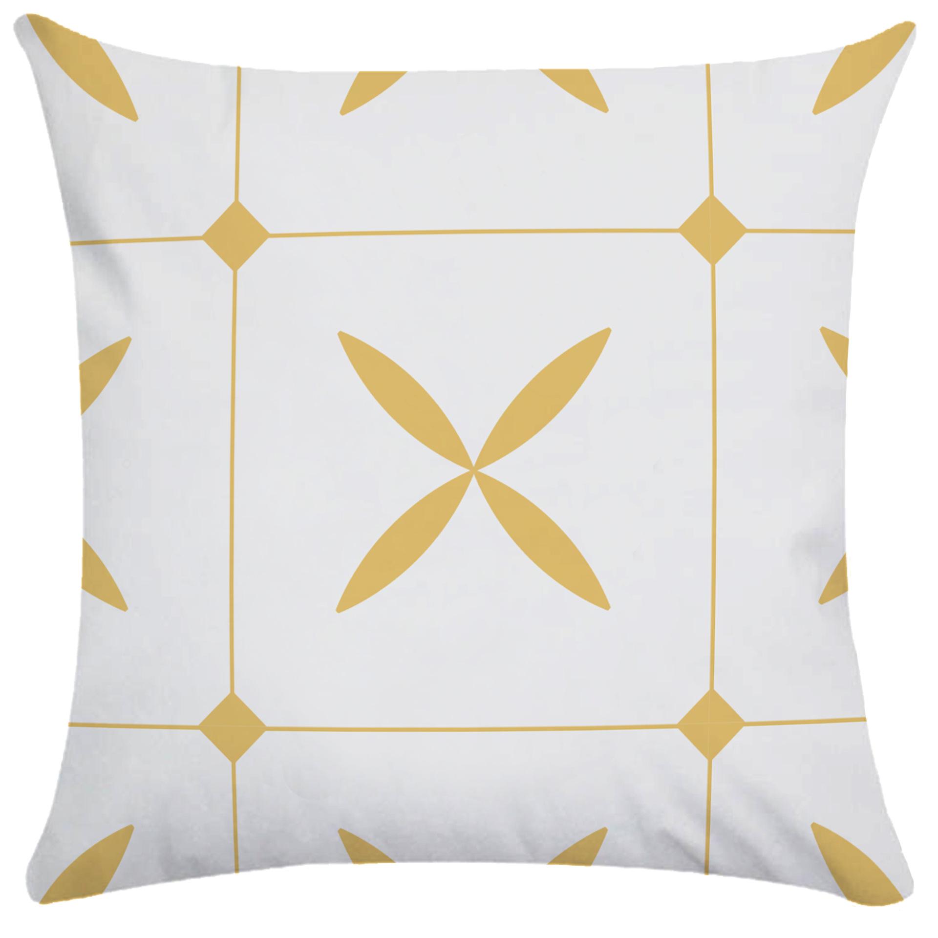 

Жовтий Синій Геометрична смуга Крива Візерунок Візерунок Подушка Чохол для подушки Домашня вітальня Прикраса дивана Квадратна подушка Чохол для подушки 50X50CM