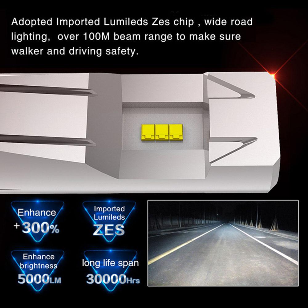 H4 H7 Led Headlight 20000Lm H1 H3 Auto Bulb 60W LED Lamps 6000K H11 9005 9006 Fog Lights