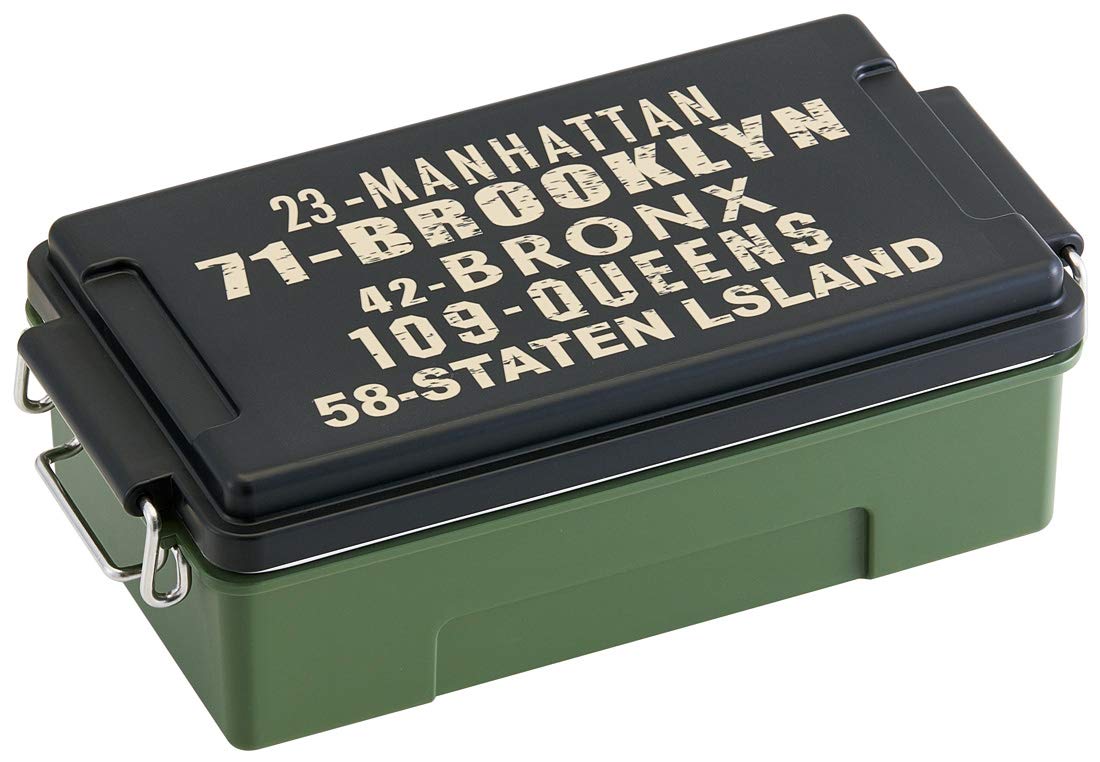 

Skater Bento Box, Container, Lunch Box, Large Capacity, 840ml, Brooklyn, Made in Japan, PCTN9