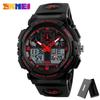 SKMEI 1270 50M Watwrproof Week Display Wristwatches Relogio MasculinoSports Watch Men Digital Double Time Chronograph Watches