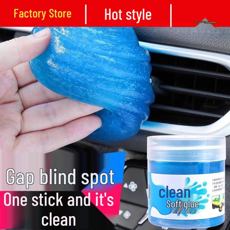 Sticky Gel Cleaner for Car Interior & Household Use: Versatile Dust Remover for Keyboards, Windows, and More