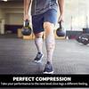 1 Pair Men'S Graduated Pressure Thigh Area Highs Soccer Sport Stockings Menbreathable Fitness Outdoor Running Cycling Lengthy Pressure Stockings