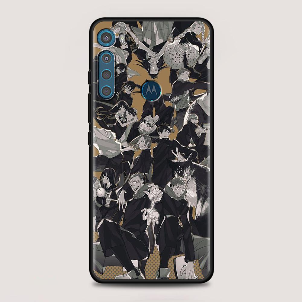 Jujutsu Kaisen Anime Pentru MOTOROLA One Fusion Husă pentru Moto G10 G9 G8 Plus Play Power One G20 G30 G40 G50 G60 Edge 20 Carcasă Telefon
