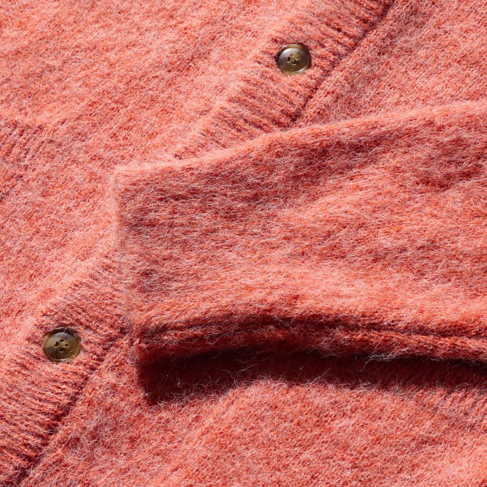 Dyutelo Comfy Cardigan Cherry Orange