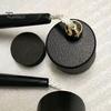 Pool Cue Chalk Holder Round Portable Black Plastic Pocket Snooker Billiard Accessories Enthusiasts Birthday Gift
