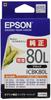 Epson Genuine Ink Corn High Capacity Cartridge, Design, ICBK80L, Black,