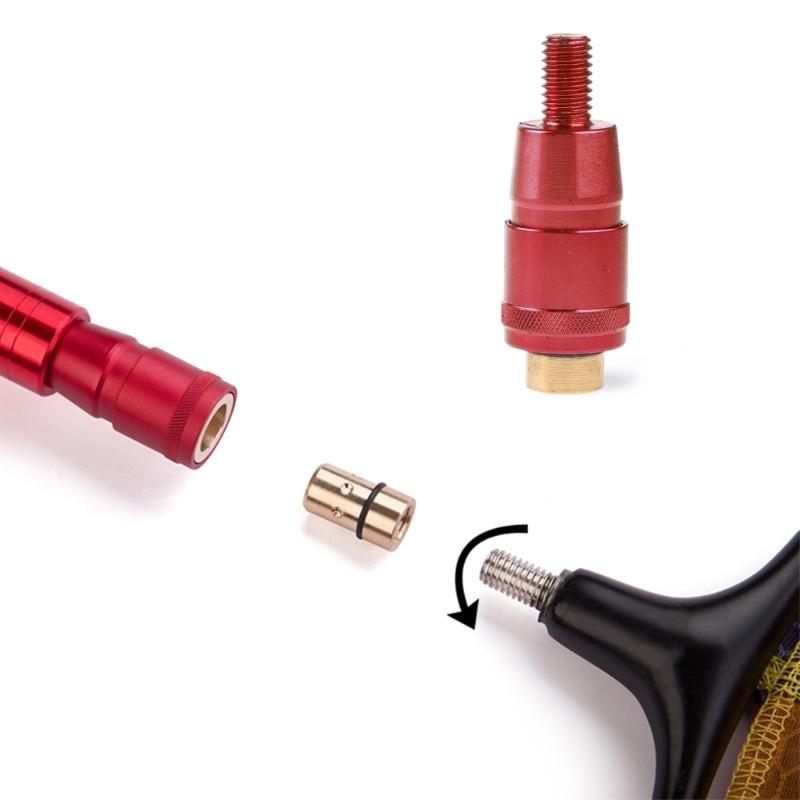 Quick Release Net for Head Adapter Fishing Rod Connector Screw,Fishing Landing