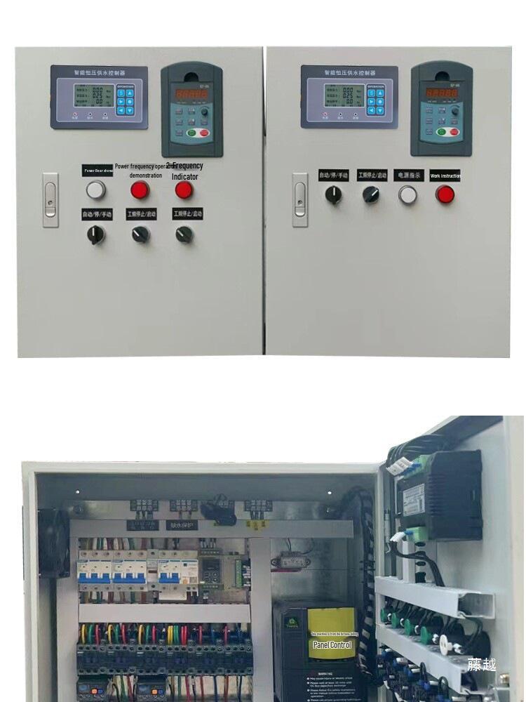 Variable Frequency Water Supply Controller Cabinet for 4000L Pump