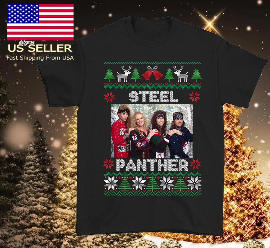 

HOT Merry Christmas Steel Panther band Ugly Shirt All sizes S to 5Xl XA42 Unisex T-Shirt XL