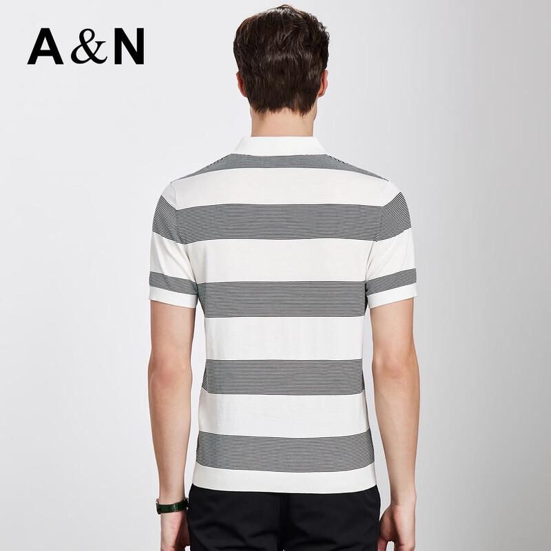 Men's Linen-Cotton Blend Knitted Polo Shirt