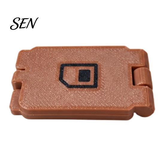 Small Gadget Organizer SIM Card Holder Case, 3D Printed Portable Storage Box Sim with Eject Pin Slot, Memory for Travel, Phone Accessories Travel