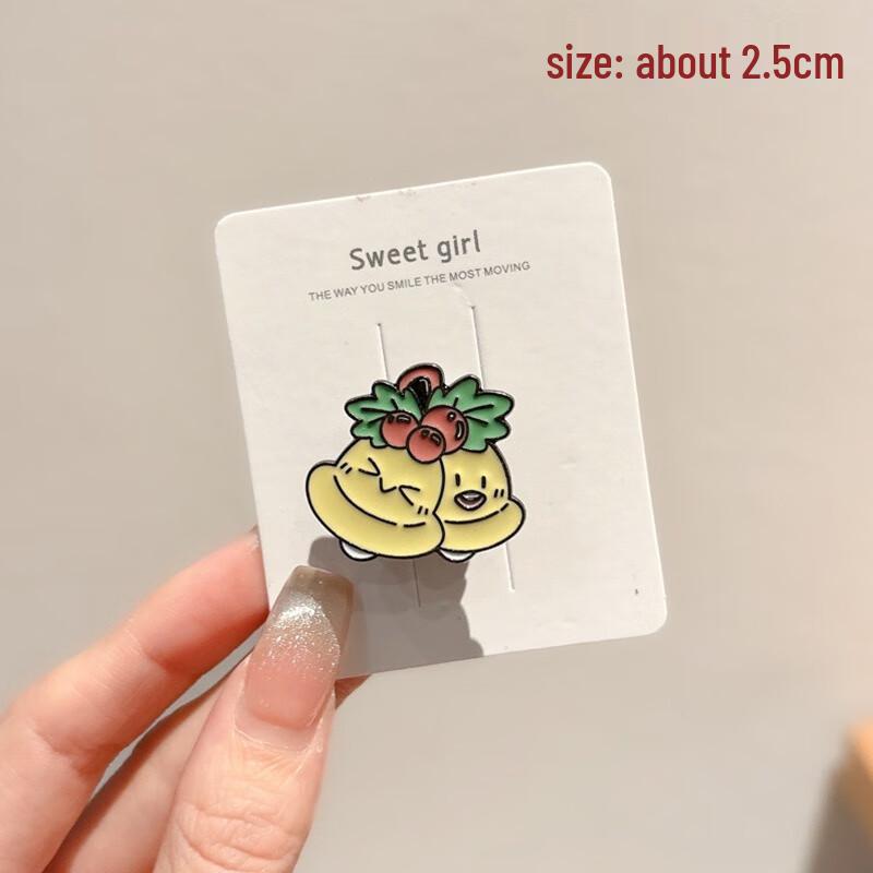 Набор брошей-колокольчиков Fumade на Рождество (4-Pack)