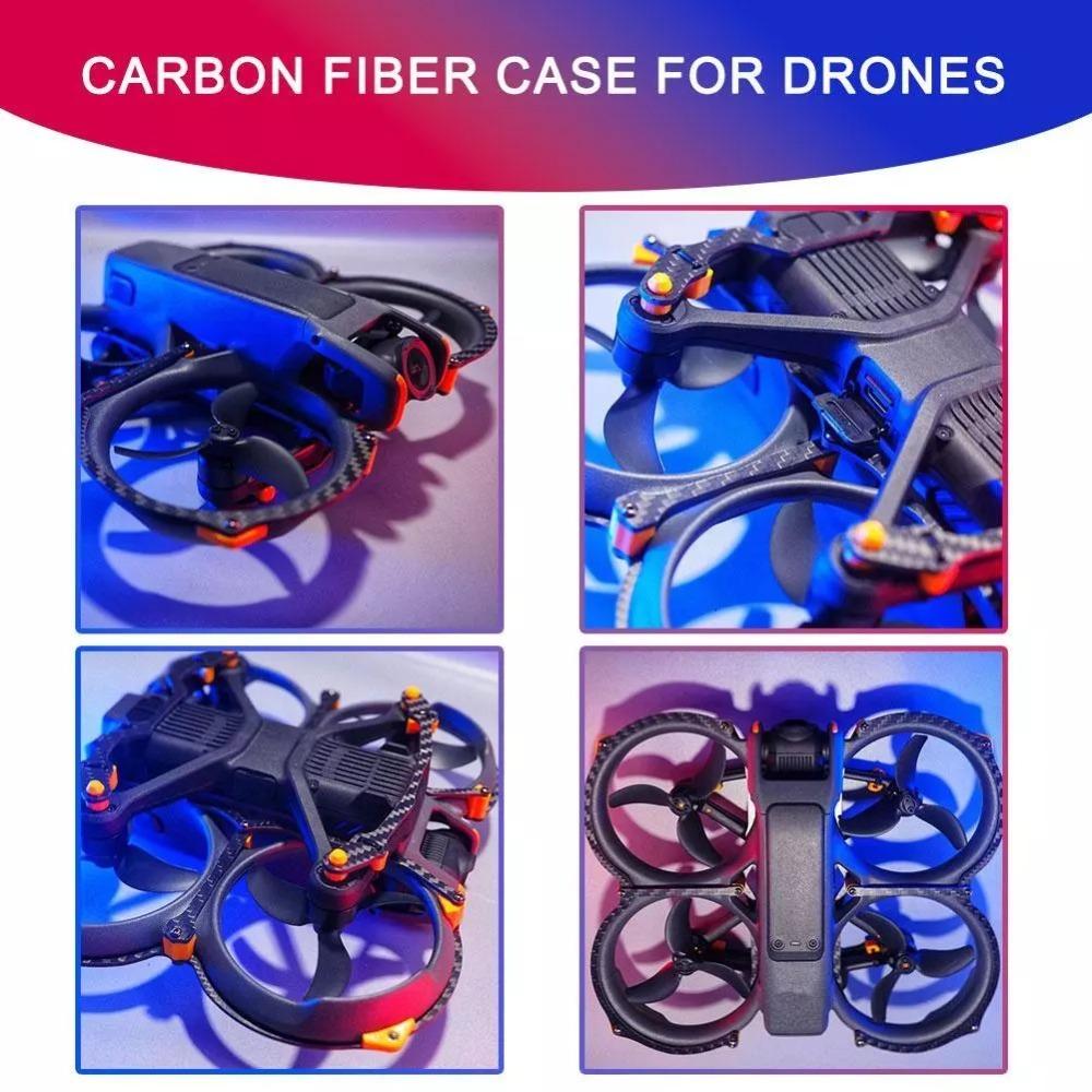 Lightweight for Dji Avata 2 Frame Protection Carbon Fiber Arm Protection Kit  for Dji AVATA 2