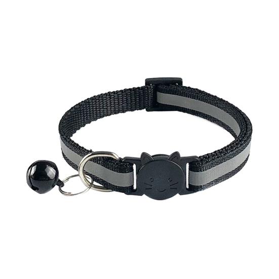 Reflective Puppy Dog Cat Adjustable Collar Release Buckle Neck Strap Pet Supply