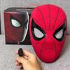 Adult Spider-Gwen Cosplay Helmet Touch Activated Light Up Electric Movable Eyes Mask Halloween Party Headgear