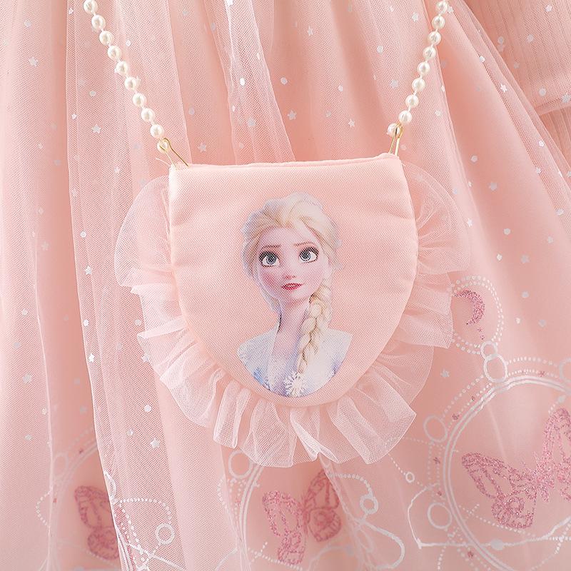 Elsa Princess Dress for Girls, New Long Sleeve Korean Style Dress, Autumn Children's Birthday Gown