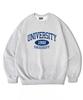UNDEROFF Authentic Relaxed University Sweatshirt White Blue
