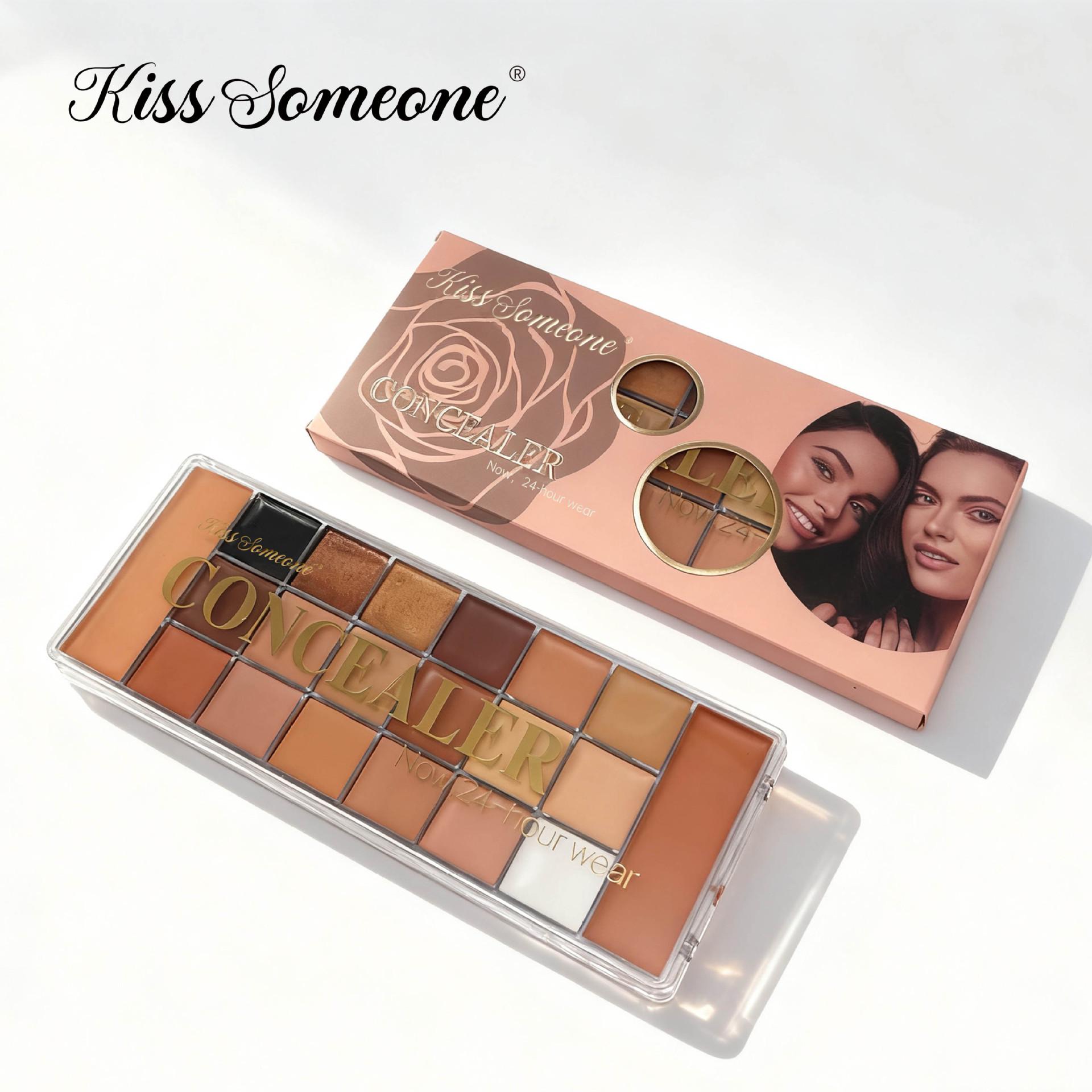 20-Color Concealer for Even Skin Tone - Ideal for Black and Yellow Skin