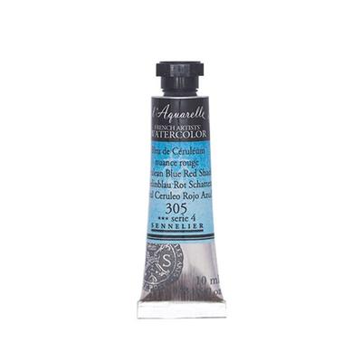 Aquarell - Sennelier - Tube 10ml S4 - Farbe Ceruleanblau - Hohe Qualität - Professionelle Farbe