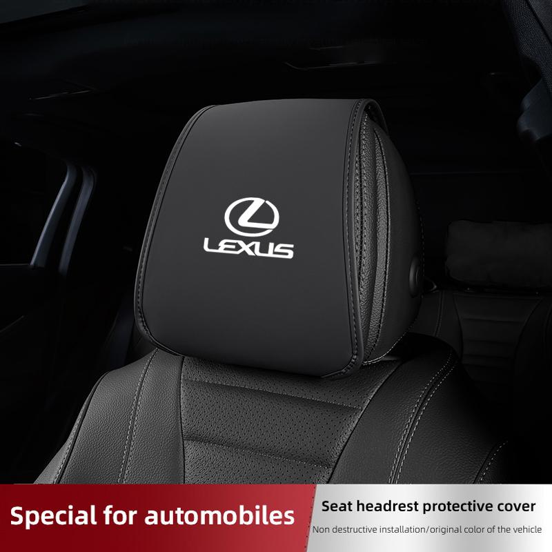 Leather Car Pillowcase Car Supplies Headrest Cover For Lexus RX330 IS250 Ct200h ES300h RX350 IS300h Anti Fouling Decoration Mat