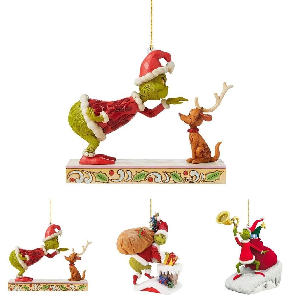 Grinch Christmas Trees Ornaments Xmas Home Decor Pendant Gift