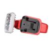 3/5 Inch LED Tool Light For Milwaukee 18V Li-Ion Battery Portable Lantern Indoor Outdoor Flashlight Work Light Lamp With USB