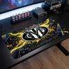 Villarreal FC Theme Pattern Mouse Pad, Soccer Logo Design XXL Gaming Desk Mat Non-Slip Computer Mouse Pad