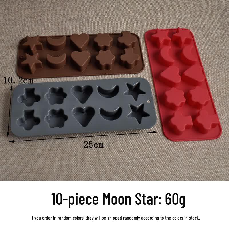 MDNG Moon & Star Silicone Baking Molds