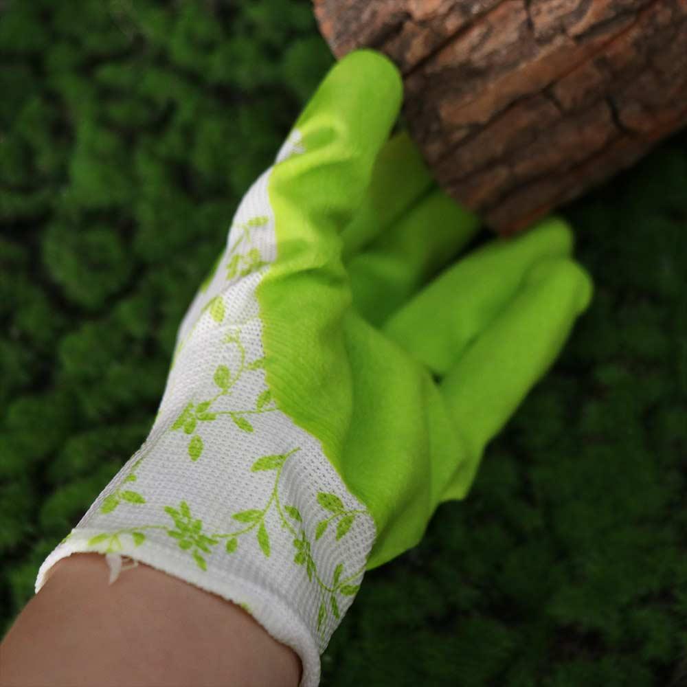 3Pairs Comfortable Gardening Gloves Breathable Working Glove Creative Latex Foam Gloves  Outdoor