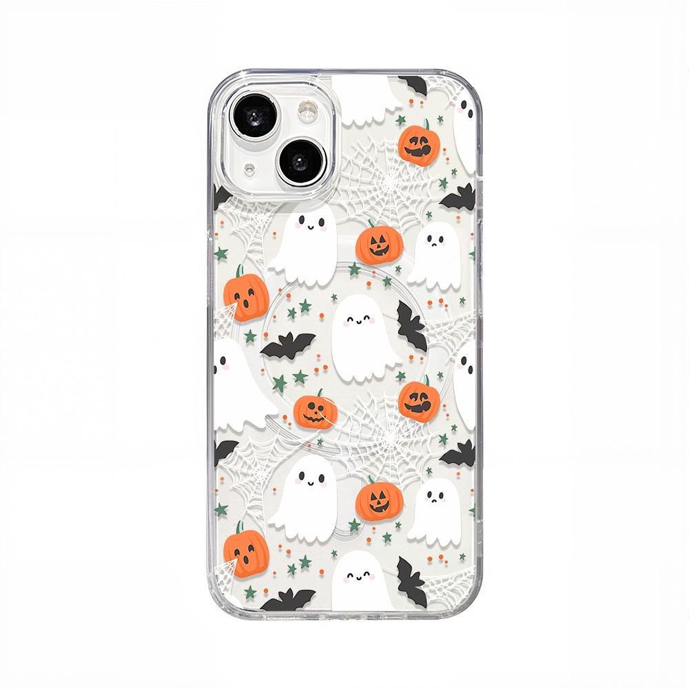 Apple 17ProMax/13ProMax Ghost Halloween Hard Phone Case
