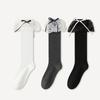 Lace Ruffle Stockings College Style Warm Socks Fashion Long Socks  Autumn Winter