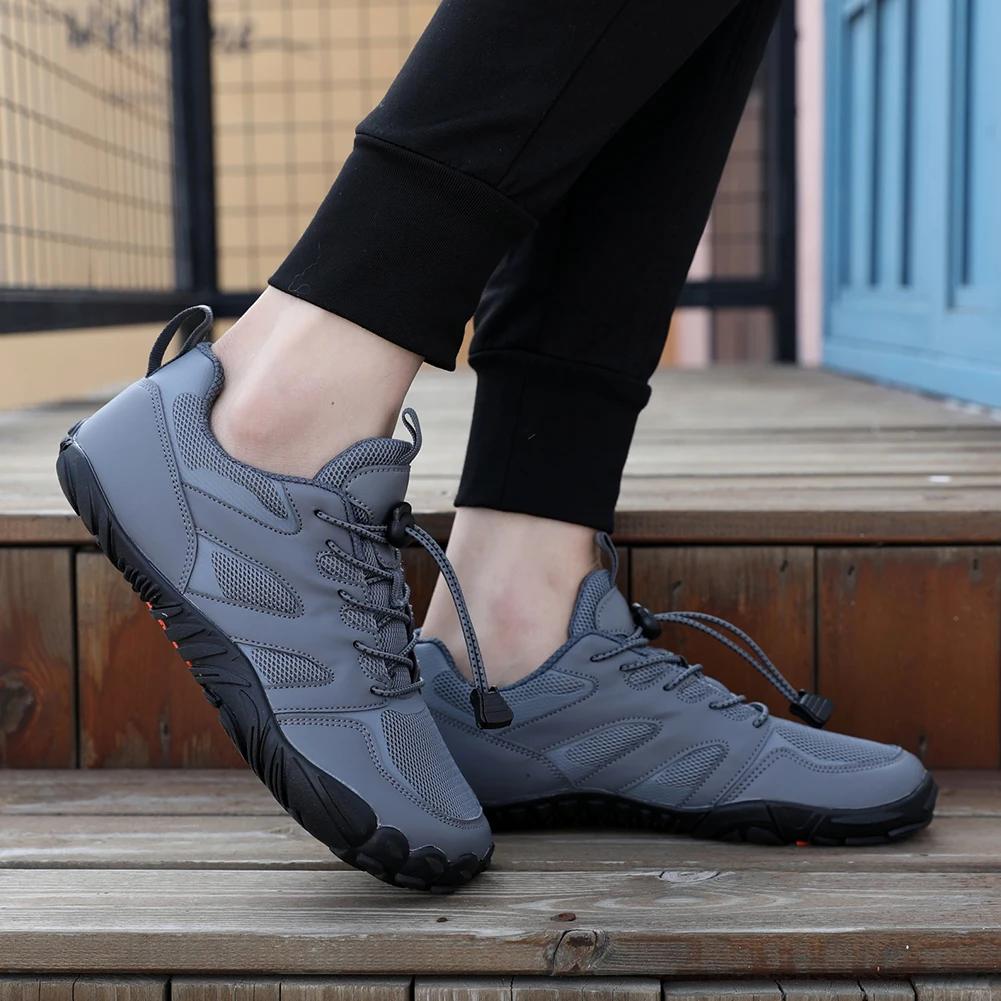 1 Pair Summer Wading Hiking Shoes for Men Women Outdoor Trail Running Sneakers Breathable Sports Trekking Beach Barefoot Shoes