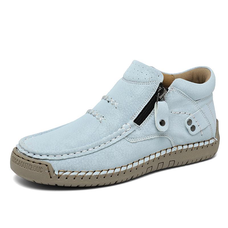 

Handmade Leather Woman Shoes Casual Slip on Loafers Breathable Leather Shoes Woman Flats Fashion Moccasins Sneakers Women 35