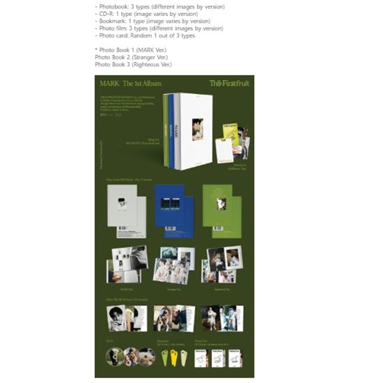 Mark - NCT - ? 1st - The Firstfruit (Photobook Ver.) SET 3 - Release Date 2025-04-07