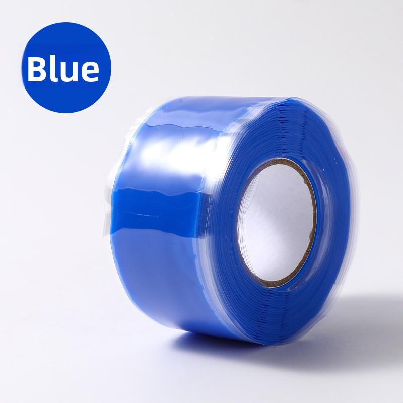 

High Temperature Resistant Self-adhesive Silicone Tape for Water Pipe Repair Waterproofing Leak Prevention Sealing Repair Tape 25mm&1.5m синій