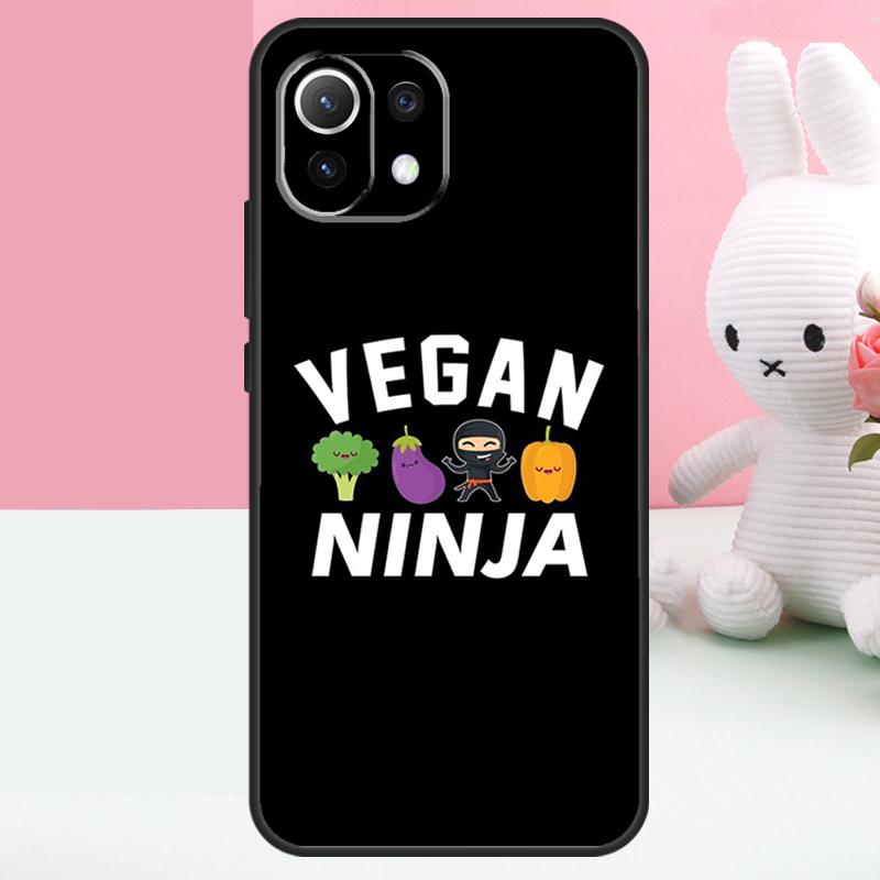 Vegan Pattern Case For Xiaomi 15 Ultra 14 15T 13T 14T 17 Pro Max POCO F8 Ultra F7 F5 F6 X5 X6 X7 Pro Funda
